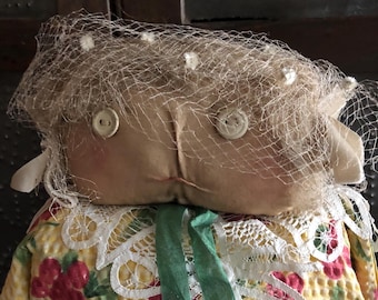 OOAK 16 Inch Primitive Doll