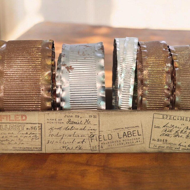 Antique Style Metal Ribbon - Etsy