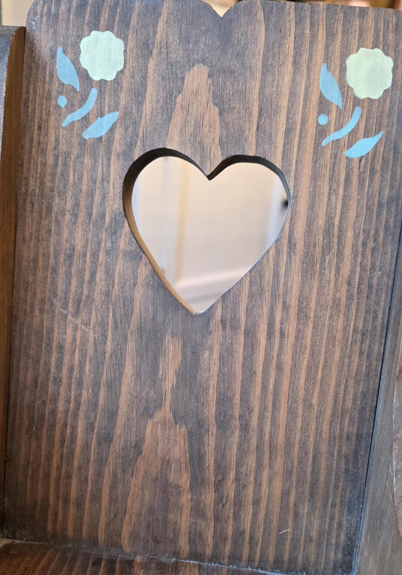 1980's Grannycore/cottagecore Heart Cut Out Doll Rocking Chair - Etsy