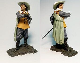 D'Artagnan, Francia, siglo XVII. / Figura de estaño de 54 mm.