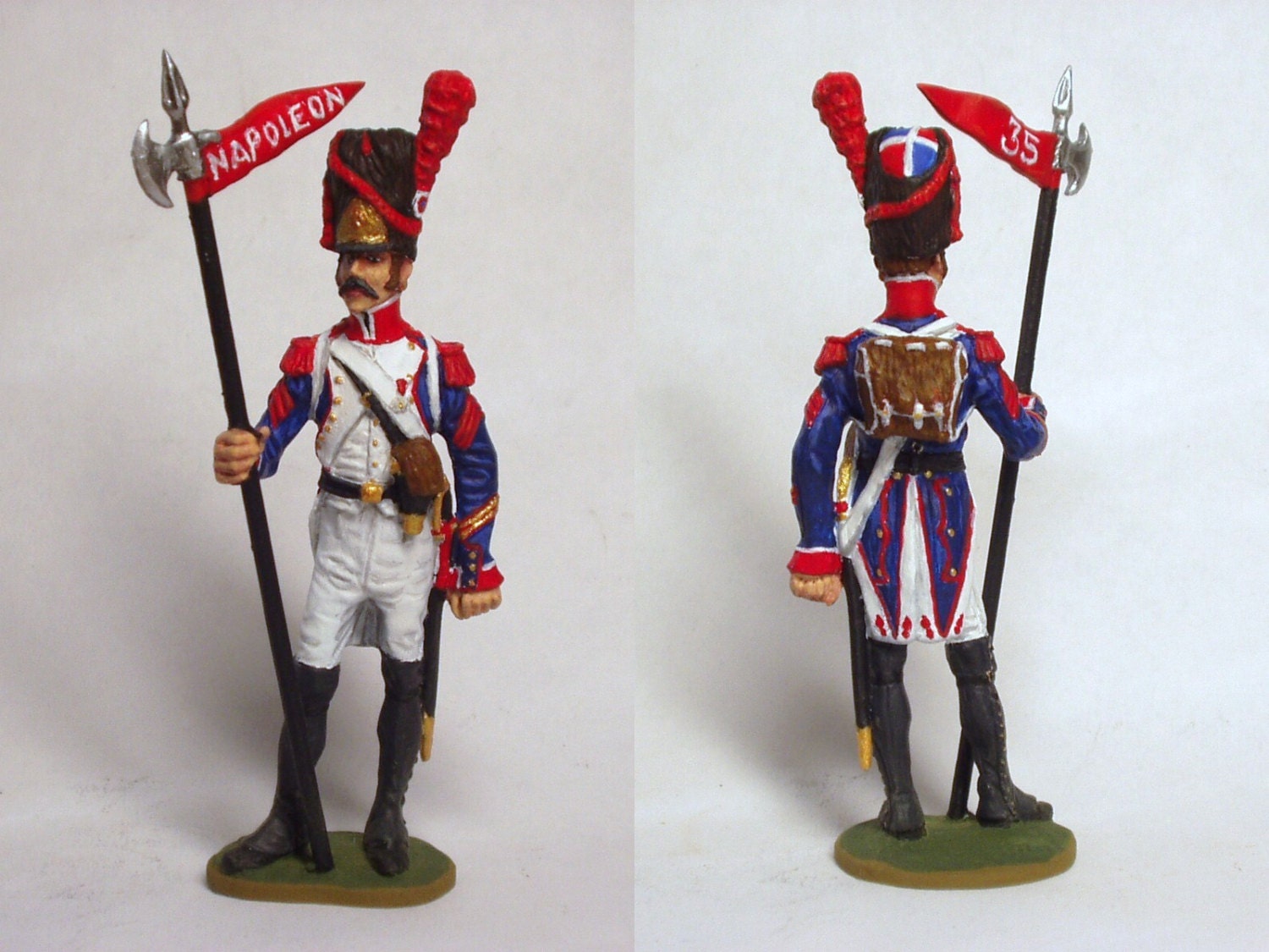 2-Й орлоносец линейного полка. Франция, 1809-1812 гг.