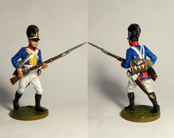 Fusiler of the 9th Line Regiment of von Isenburg. Bavaria, 1806-07 / Tin figure 54mm