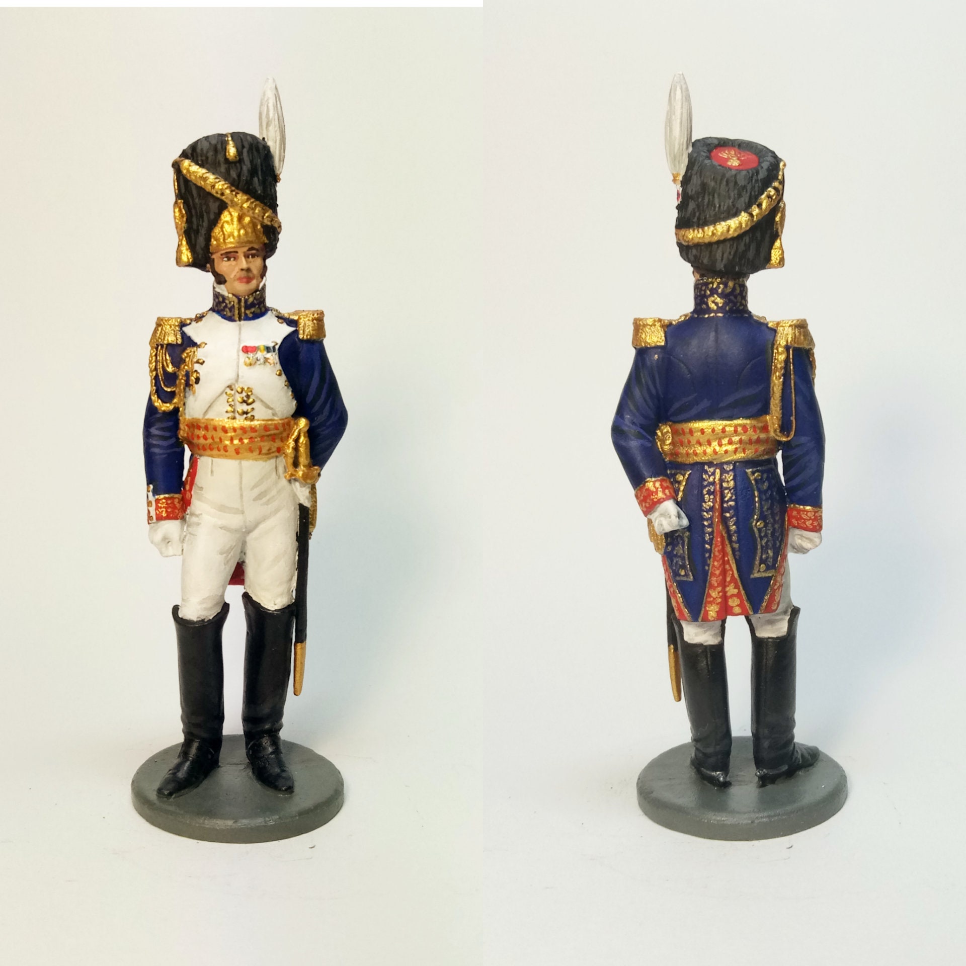 1/32 デル・プラド製　金属製フィギュア　大砲　ナポレオン戦争時代　仏国軍側 1/32 デル・プラド製 金属製フィギュア 大砲 ナポレオン戦争時代