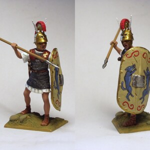 Römischer Legionär III-I v. Chr. / Zinnfigur 54mm