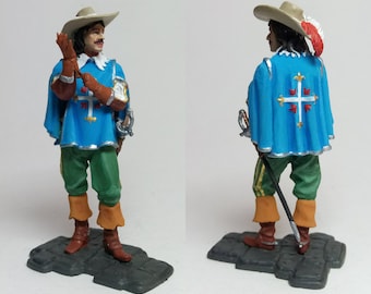 Mosquetero real, Porthos, siglo XVII. / Figura de estaño de 54 mm.