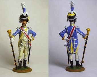 GRENADIERS À PIED DE LA GARDE IMPÉRIALE, FIGURINES EN PLOMB CBG MIGNOT