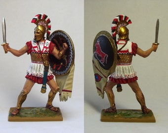 Hoplita griego del siglo V a. C. / Figura de estaño de 54 mm