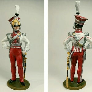 Graf Wincenty Krasiński (1782-1856) – Oberst des 1. Regiments polnischer Ulanen der kaiserlichen Garde / Zinnfigur 54 mm