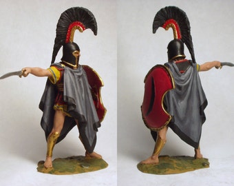 Hoplita griego del siglo V a. C. / Figura de estaño de 54 mm
