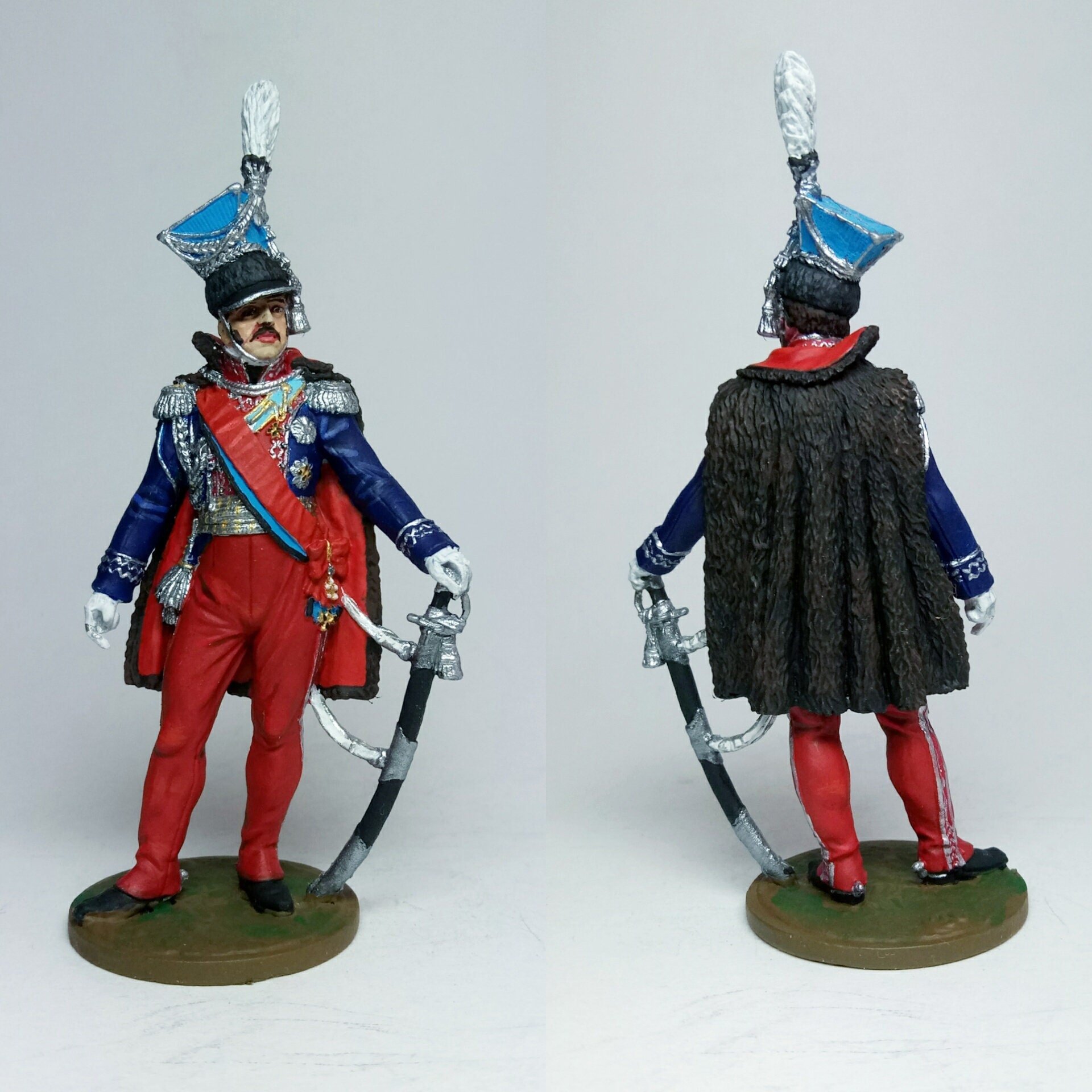 5 Figurines En étain Du Prince – Collection Napoléon : Joséphine, Marie-Louise, Etc.
