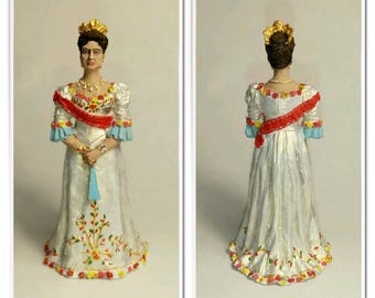 Alexandra Feodorovna - Emperatriz consorte de Rusia 1894-1917, esposa de Nicolás II / Figura de hojalata de 54 mm