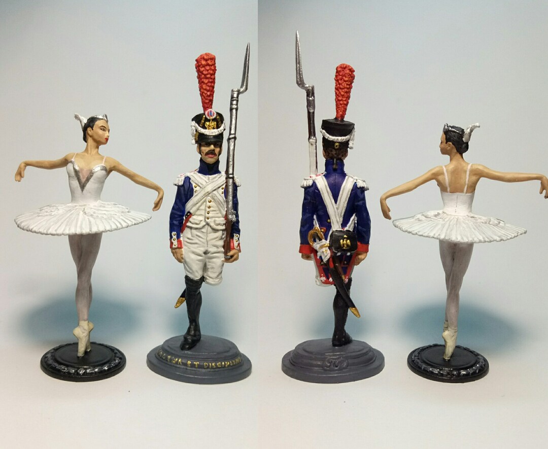 The Steadfast Tin Soldier and Ballerina / Tin Figure 54mm - Etsy