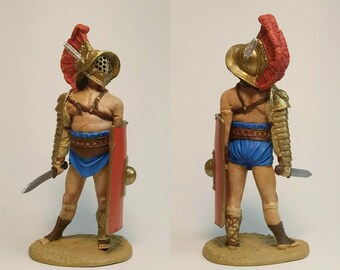 Römischer Gladiator / Zinnfigur 54mm