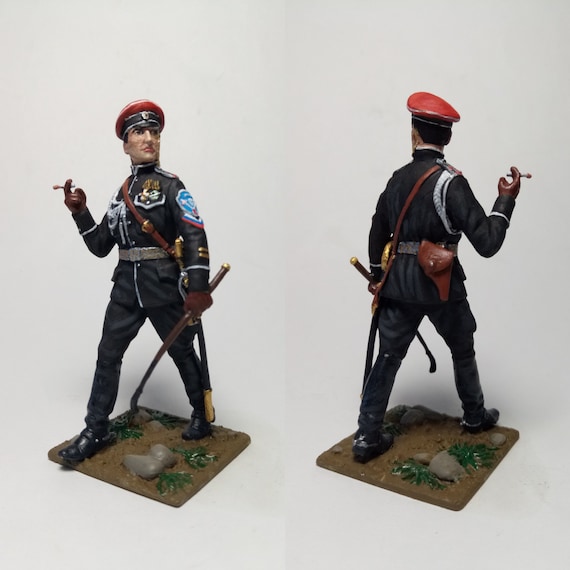 Regimental trumpeter of the Russian Army 54 mm The Great War Tin Soldier 