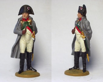 Napoleón I - emperador de Francia (1804-1814, 1815) / Figura de estaño de 54 mm