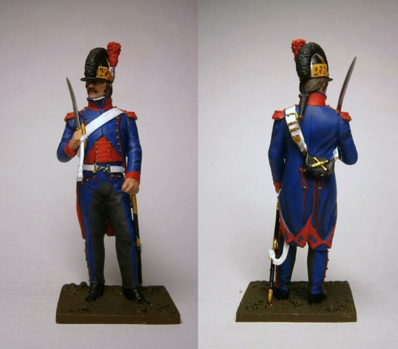 One on one 54 mm Tin soldier figure 