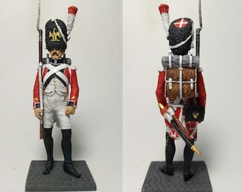 Grenadier of 3rd swiss regiment, 1810. Tin soldier figure 54mm