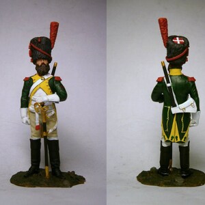 Pionier des 22. Dragonerregiments, Frankreich 1809. / Zinnfigur 54mm
