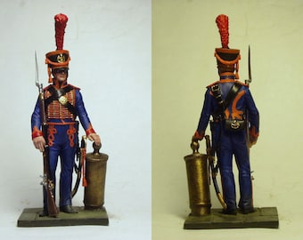 Infante de Marina de la Guardia. Francia, 1809. / Figura de hojalata de 54 mm.