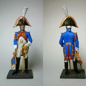 Trompeter, berittene Grenadier der Garde, Frankreich 1812 / Zinnfigur 54mm