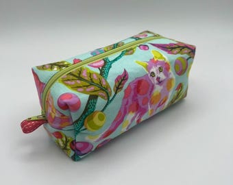 Tula Pink Tabby Road Boxy Zipper Pouch