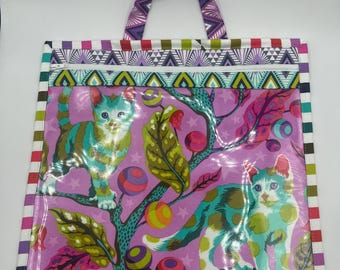 Tula Pink Deja Vu Tabby Road Project Bag