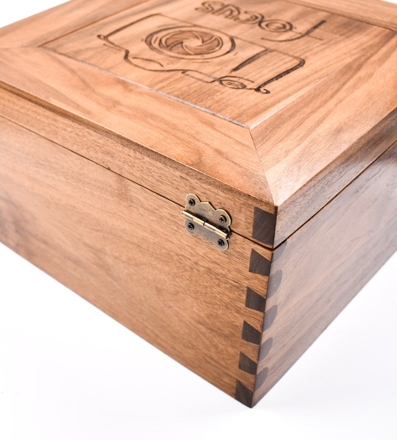 Engraved Wood Box Custom Wood Keepsake Box Personalized Etsy