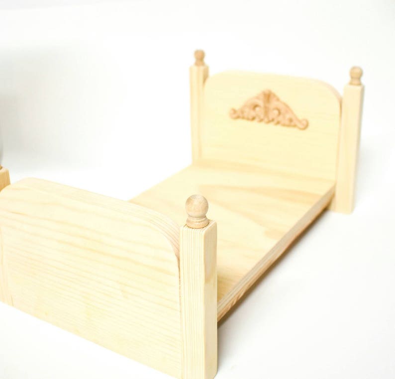 unfinished doll bed