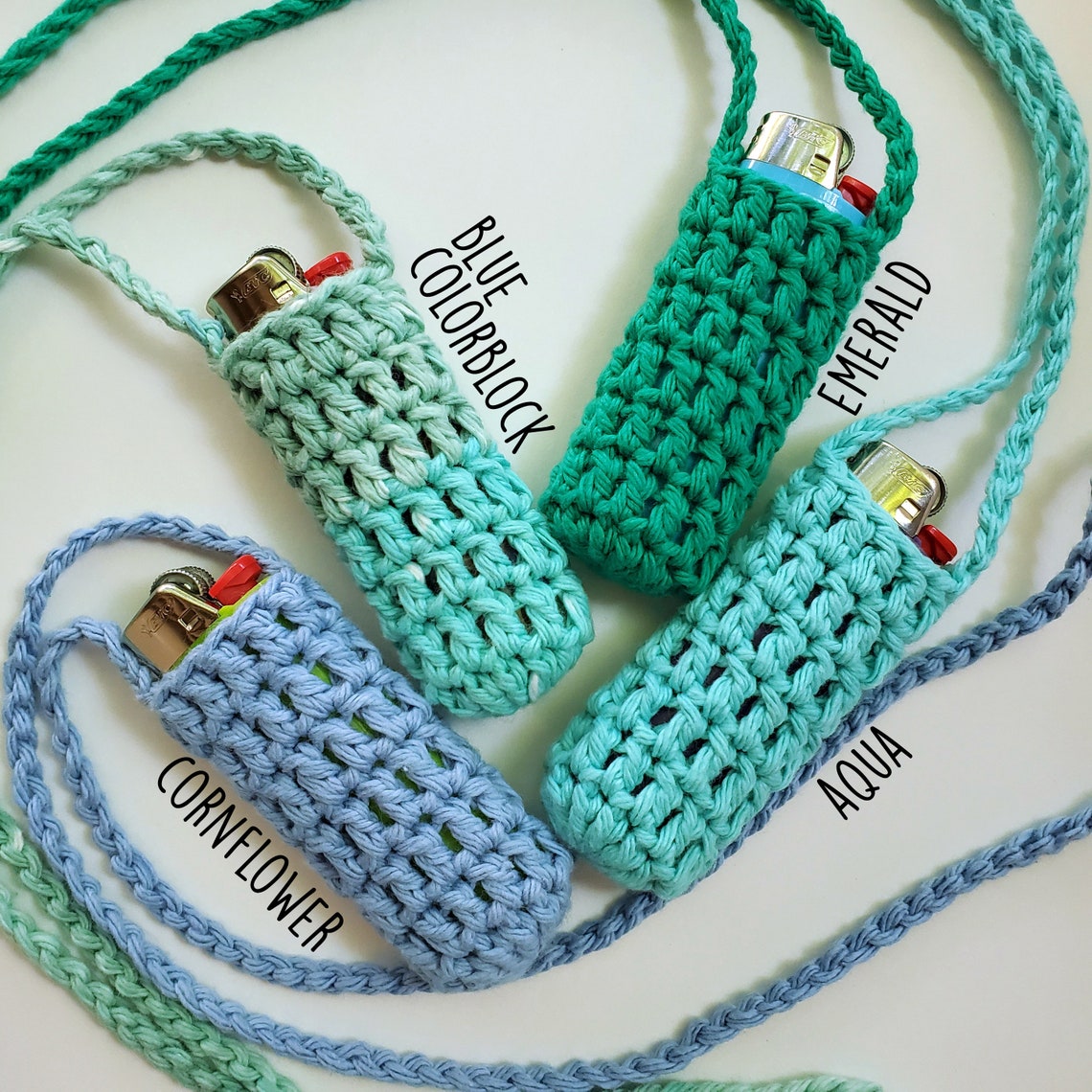 TikTok Lighter Holder Necklace 60 COLORS Made to Order Etsy