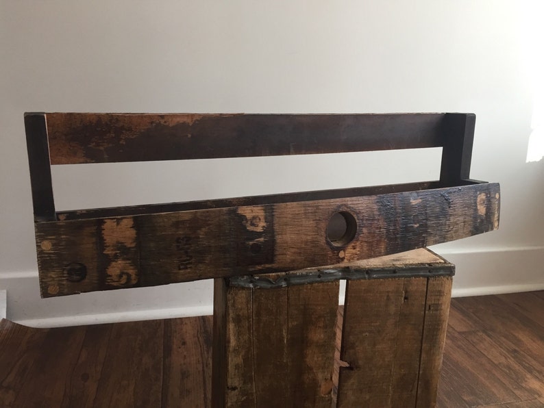 Bourbon/Whiskey Barrel Shelf with The Bung image 5