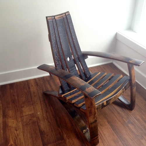 Bourbon Whiskey Barrel Adirondack Chair Bourbon Whiskey Barrel Adirondack Chair, Bourbon Barrel Adirondack Chairs