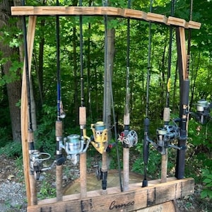 Personalized Fishing Rod Holder