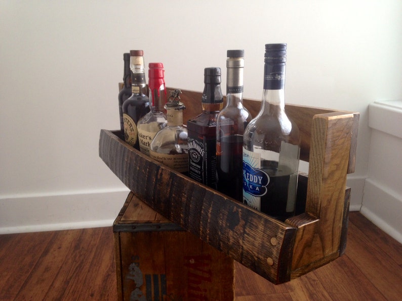 Bourbon/Whiskey Barrel Stave Shelf image 6