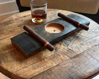 Cigar Holder and Ash Tray