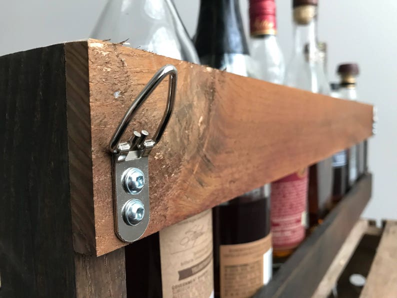Bourbon/Whiskey Barrel Stave Shelf image 8