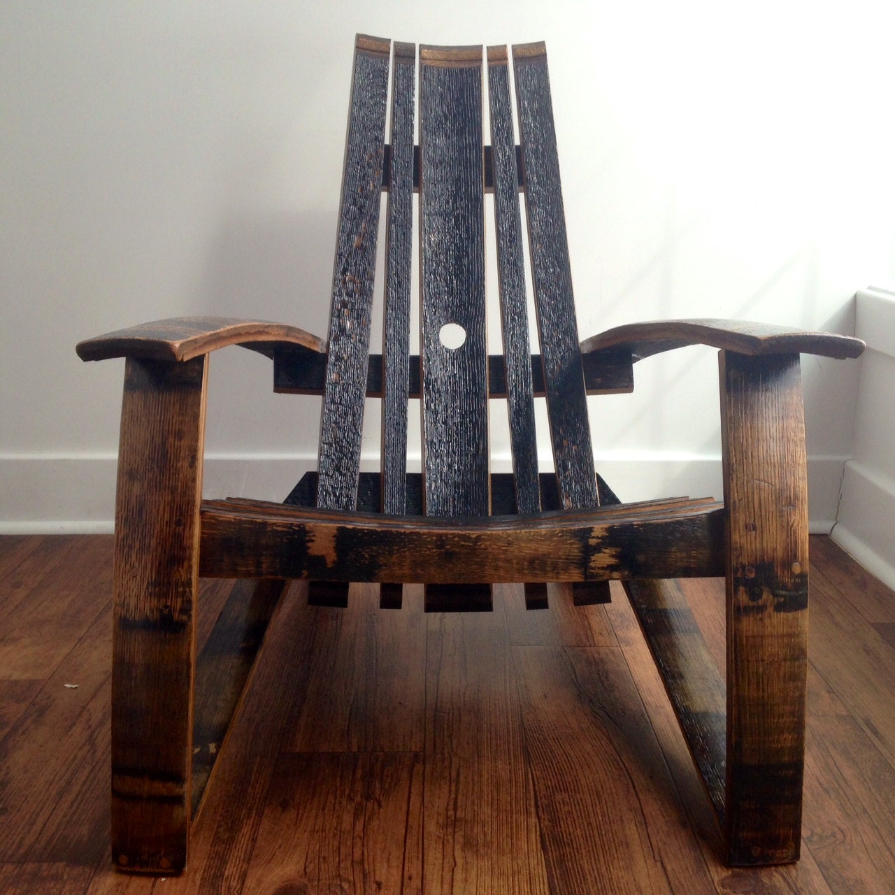 Bourbon/Whiskey Barrel Adirondack Chair - Etsy 日本