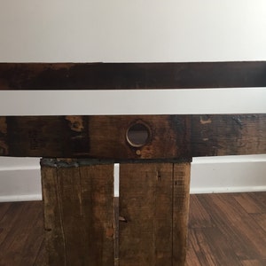 Bourbon/Whiskey Barrel Shelf with The Bung image 6