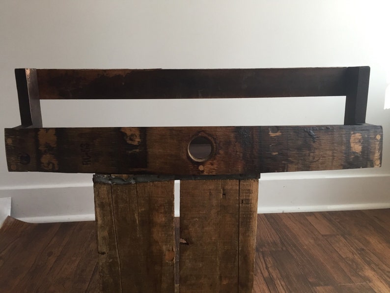 Bourbon/Whiskey Barrel Shelf with The Bung image 6