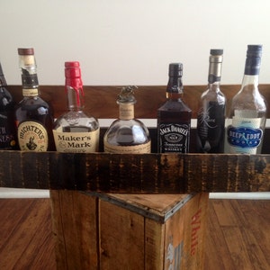 Bourbon/Whiskey Barrel Stave Shelf image 7