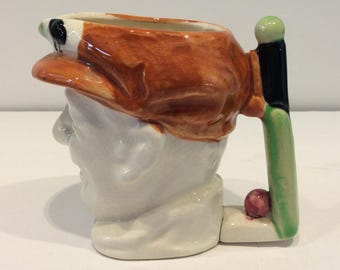 Don Bradman Ceramic Toby Jug c1936