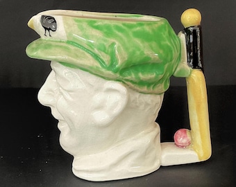 Don Bradman Ceramic Toby Jug c1936 (Cricket)
