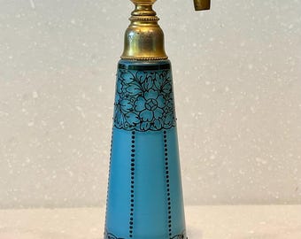 Loetz Glass Perfume Bottle Atomizer