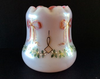 Kralik Glass Vase Bohemian - Czech c1900