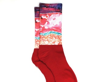 Meninges Anatomy Inspired Socks - Socks for Doctors - Gifts for Nurses - Neurologist Gift - Anatomy Socks