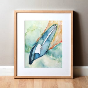 Conebeam I Art Watercolor Print, Dental Anatomy, Tooth Art, Dentist Art, Watercolor Print