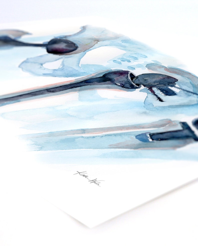 Orthopedics Watercolor Print Orthopedic Surgery Art Medical Art Anatomy Art image 4