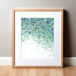 Tapetum Lucidum Histology Watercolor Print - Animal Eye Painting - Gift for Veterinarian