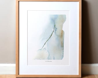 Cranial Nerve VI: Abducens Nerve Watercolor Art Print - Abstract Anatomy Watercolor Art - Optometry and Ophthalmology Art