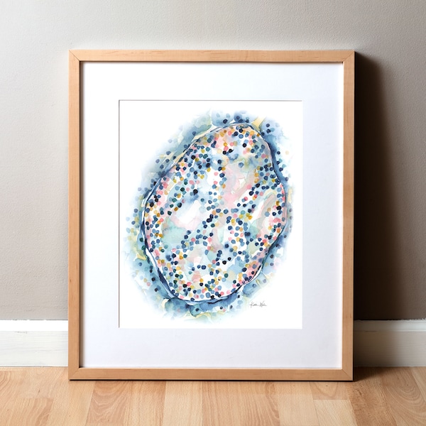 Islet of Langerhans Aquarell Druck - Endokrine Kunstdruck - Diabetes Kunst - Geschenk für endokrine Abteilung