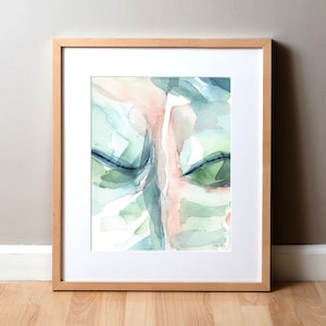 Mastectomy Beauty Watercolor Print - Breast Cancer Art - Breast Surgeon Gift -Mastectomy Painting